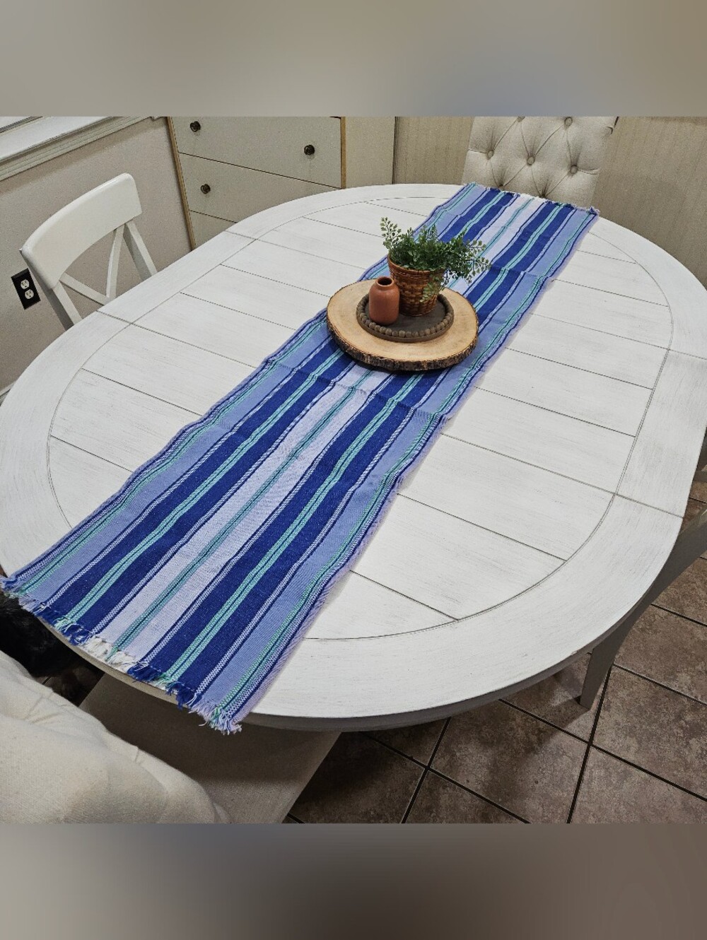 15.5"×64" Table Runner - Classic Coastal Style